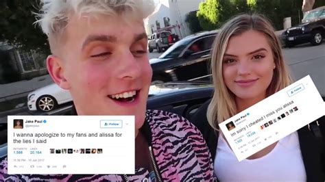 This Deleted Video Will End Alissa Violets Career Jake Paul Deleted Tweets Youtube