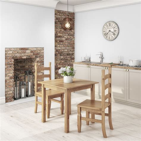 Get 5% in rewards with club o! Corona Solid Pine Wood Square 2 Seater Dining Table | eBay
