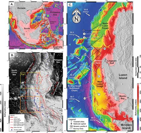 A Major Plates Marginal Basins And Trenches In The Western Pacific