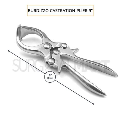 Burdizzo Castration Forceps 9 Bloodless Castrator Plier Surgical Mart