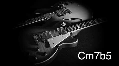 Cm7b5 Chord Pedal For Modes Study Backing Track Slow Jazz 85 Bpm Hd