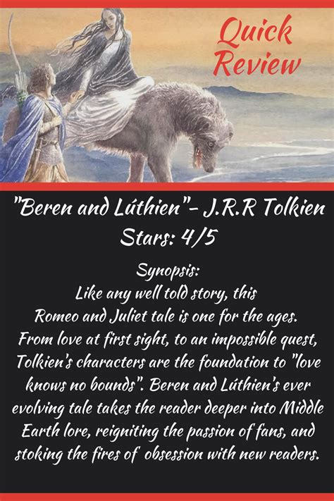 Beren And Lúthien Jrr Tolkien Edited By Christopher Tolkien