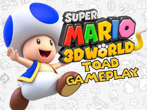 Amazonde Super Mario 3d World Toad Gameplay Ansehen Prime Video
