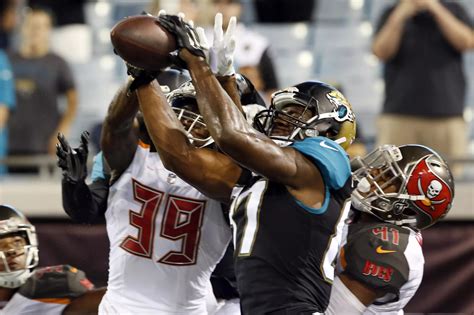 The tampa bay buccaneers joined the national football league in 1976 spending one year in afc west before moving to the national football conference in the central division until 2001 and currently in nfc south. Jacksonville Jaguars vs. Tampa Bay Buccaneers: Live blog ...