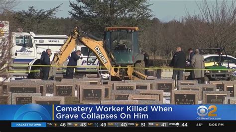 Cemetery Worker Killed When Grave Collapses Youtube