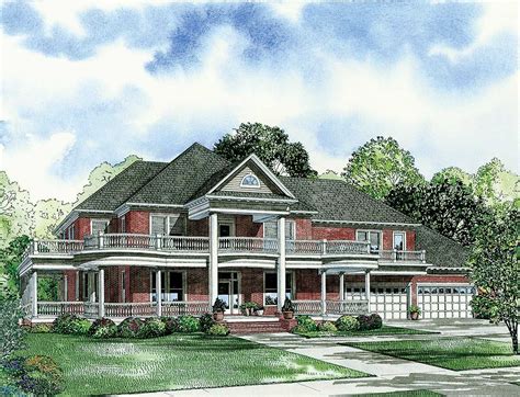 Classic Southern Styling 59363nd Architectural Designs House