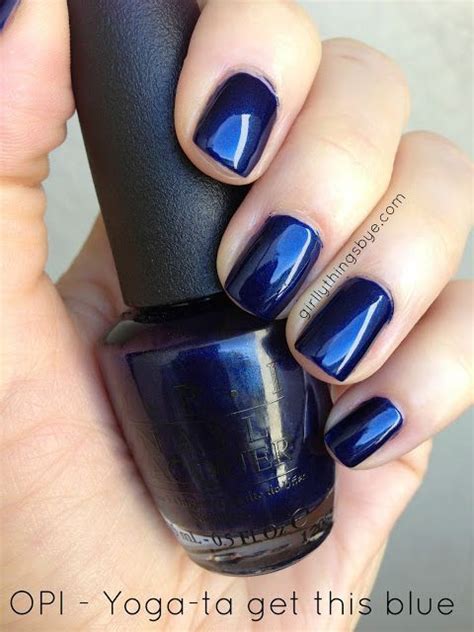 Opi Yoga Ta Get This Blue Blue Nails Nail Polish Nail Colors