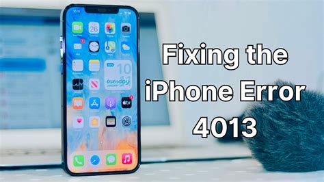 How To Fix The Iphone 4013 Error