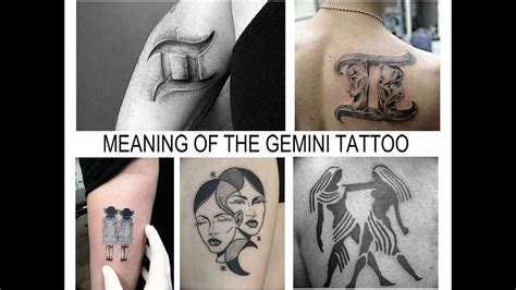 Meaning Of The Gemini Tattoo Zodiac Sign Facts And Photos For