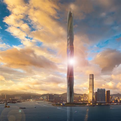 Artstation Skyscraper In Honk Kong World Tallest Building