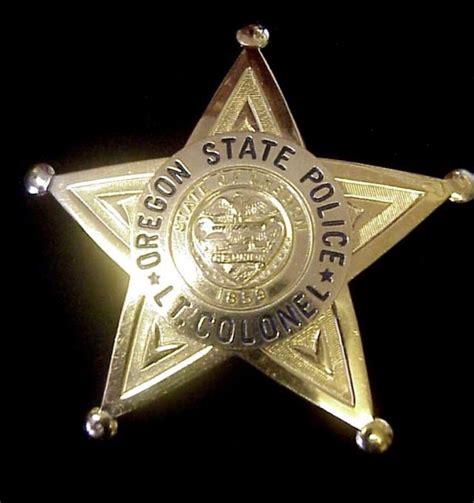 Oregon State Police Badge Police Badges State Police Good Friday Fbi