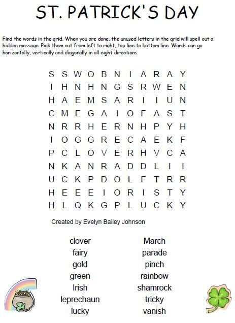 Please check your puzzle carefully to make sure all of your words are there. Free Large Print Crossword Puzzles for Seniors - DailyCaring