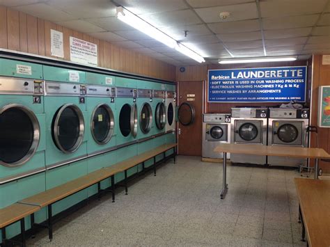 Laundrette At The Barbican City Of London Aug 2017 Coin Laundry
