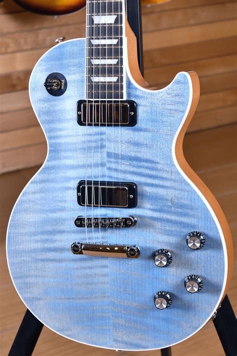 Gibson Les Paul Deluxe Player Plus 2018 Satin Ocean Blue