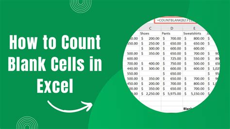 How To Count Blank Cells In Excel Earn And Excel