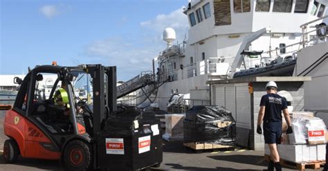 Les Fazsoi Transportent 189 Tonnes De Fret Vers Mayotte