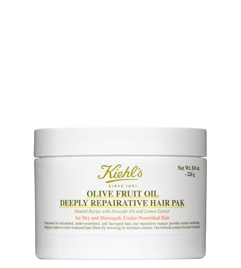 Olive Fruit Oil Deeply Reparative Hair Mask — Kiehls Olive Fruit Oil