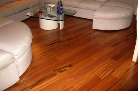 Tigerwood Brazilian Koa Plank Solid Prefinished Hardwood Wood Floor