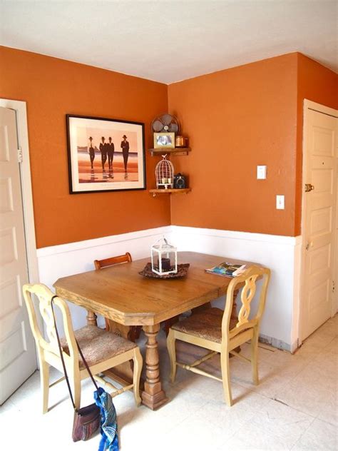Burnt Orange Paint Color Behr Create A Bathroom Space That Is Cozy