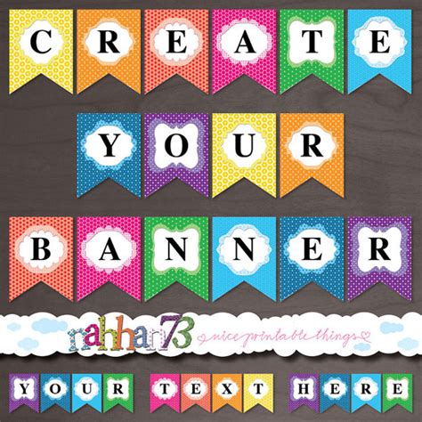Free Printable Banner Maker Templates Images And Photos Finder