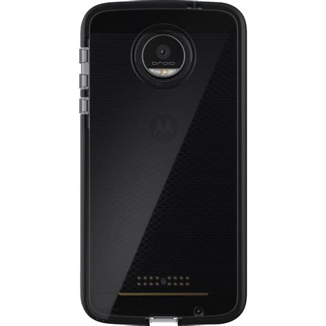Best Buy Tech21 Evo Check Case For Motorola Moto Z Force Droid Black
