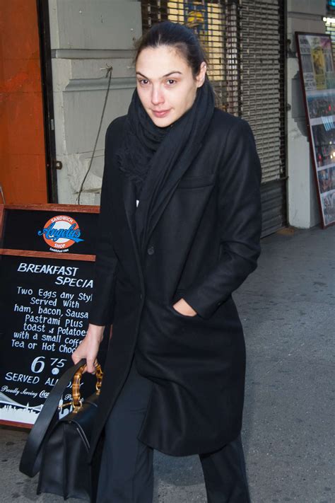 See pictures and shop the latest fashion and style trends of gal gadot, including gal gadot wearing red lipstick, smoky eyes, bright lipstick and more. Gal Gadot in Black Coat out in NYC - GotCeleb