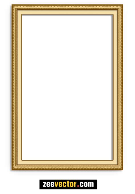 Golden Photo Frame Png Free Vector Design Cdr Ai Eps Png Svg