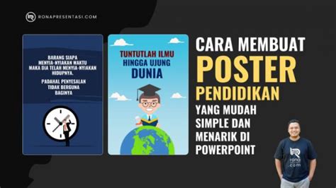 Bagaimana Cara Nak Membuat Poster Yang Baik Dalam Power Point