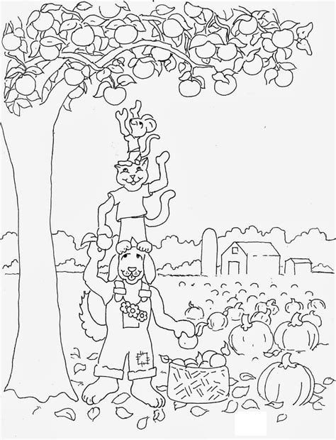 Fall Harvest 3 Coloring Page Free Printable Coloring Pages For Kids