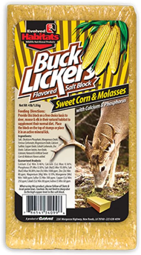 Buck Lickers Sweet Corn And Molasses Block Countrymax