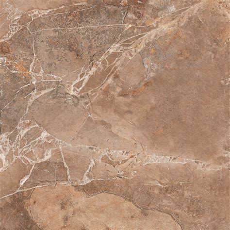 Gloss Brown Glazed Vitrified Tiles Thickness 12mm Size 300x600 Mm