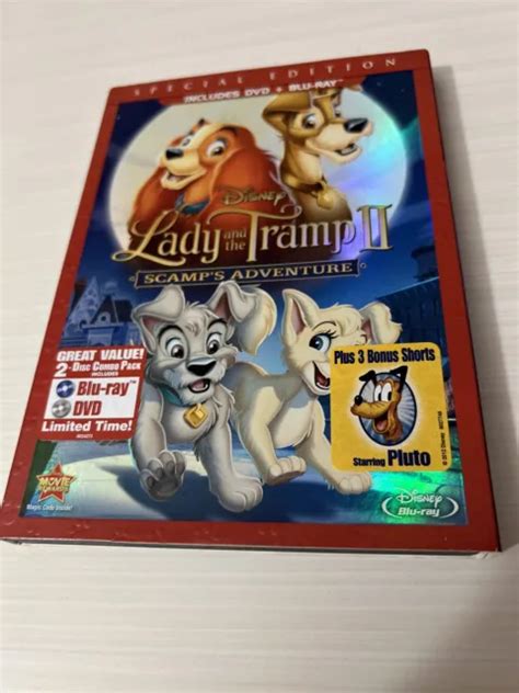 Lady And The Tramp Ii Scamps Adventure Blu Ray Dvd Slipcover 2
