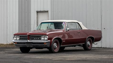 1964 Pontiac Gto Convertible At Indy 2023 As S252 Mecum Auctions