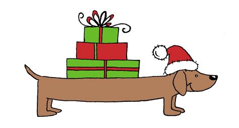 Browse our cartoon christmas dog images, graphics, and designs from +79.322 free vectors graphics. Cartoon Dachshund Clipart | Free download on ClipArtMag