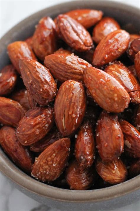 Honey Roasted Almonds Oven Or Air Fryer Cook It Real Good