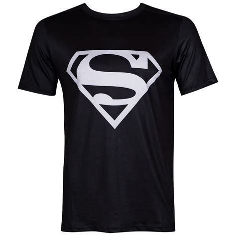 Superman Silver Logo Performance Athletic Adult T Shirt 3xlarge
