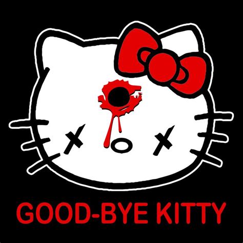 Good Bye Kitty T Shirt Hello Kitty Art Goodbye Kitty Walpaper