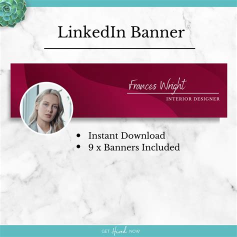 Linkedin Banner For Your Linkedin Profile Image Linkedin Etsy