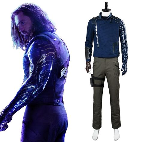 Avengers 3 Infinity War Winter Soldier Outfit Suit James Buchanan