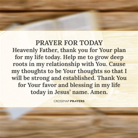 Prayer For Today Clife Prayer