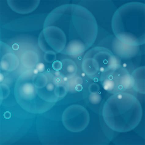 Download Wallpaper 3415x3415 Circles Bubbles Blue Ipad Pro 129