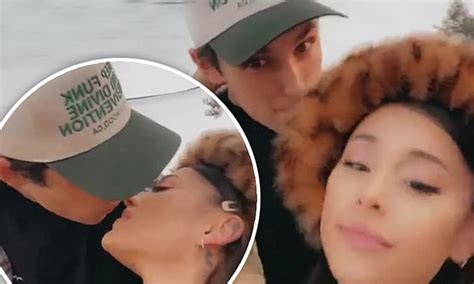 Ariana Grande Packs On The Pda With Her Husband Dalton Gomez In A Sweet Instagram Video
