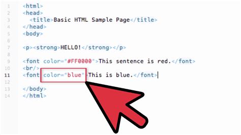 The chart below shows some examples of color names, along with their corresponding hexadecim. How to Change Text Color in HTML (with Examples) - wikiHow