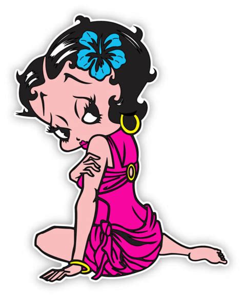 Betty Boop Cartoon Removable Wall Sticker Decal 24 Ebay