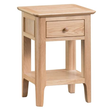 Natural Oak Side Table My Living Furniture