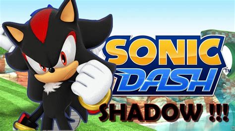 Shadow No Sonic Dash D Youtube