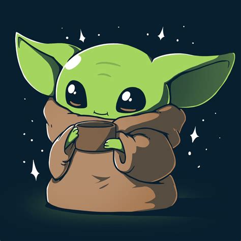 Cute Animated Pictures Of Baby Yoda Coloursheet