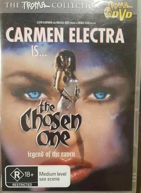 THE CHOSEN ONE RARE TROMA DVD CARMEN ELECTRA NAKED LEGEND OF THE RAVEN CULT FILM EBay