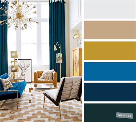 Looking to make a statement and create a dramatic living room? The best living room color schemes - Bright blue +teal ...