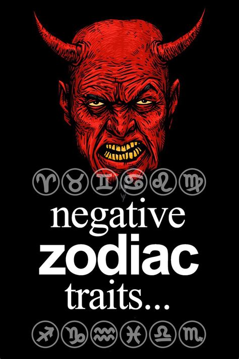Negative Traits Of Each Zodiac Sign Revealed Negative Traits